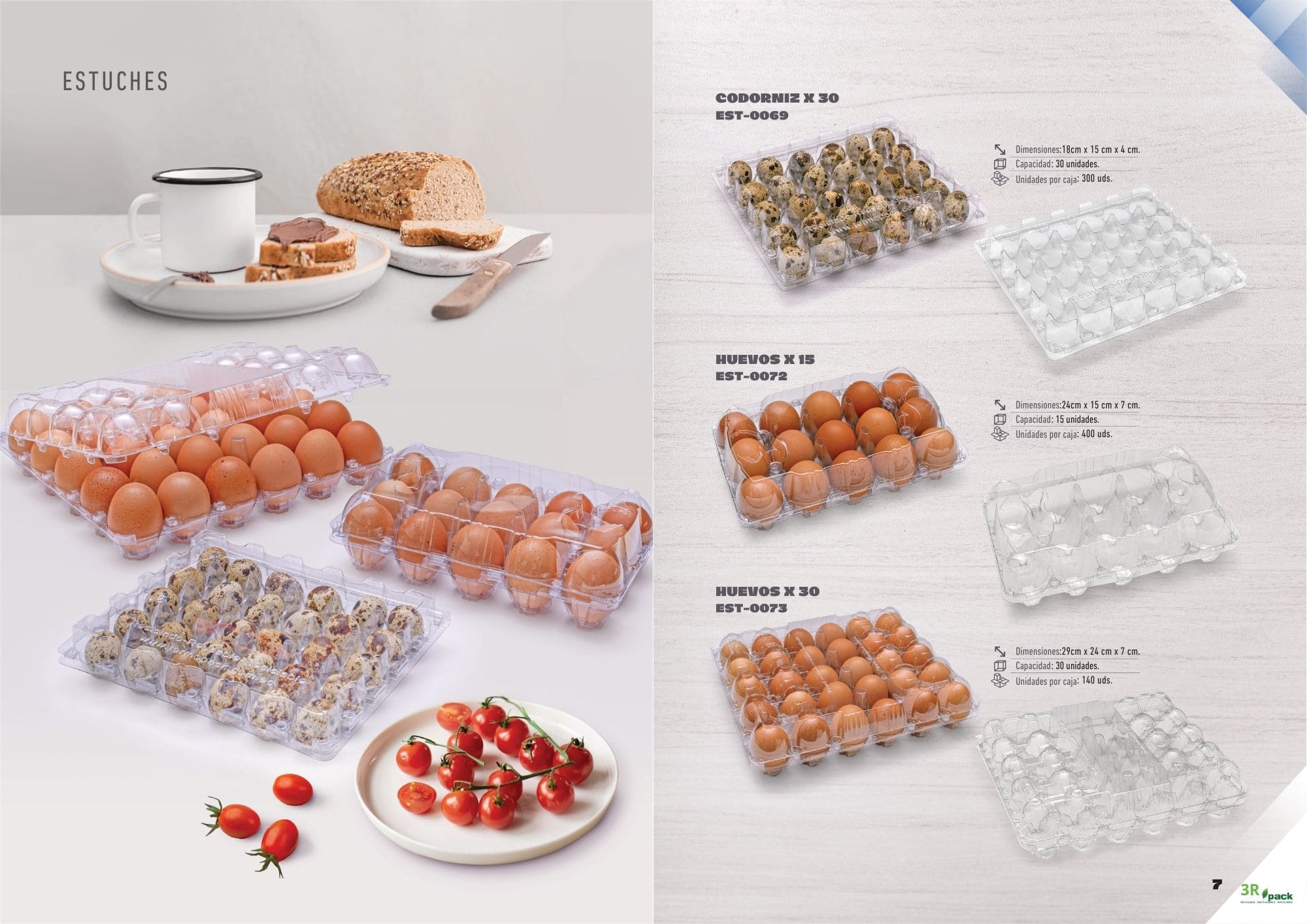 Estuches PET Alta Transparencia